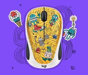 Mysz Logitech Doodle Collection M238 Wireless GoGo (910-005056) 4