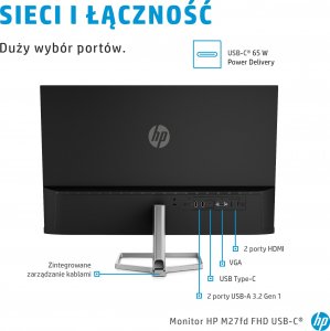 Monitor HP M27fd (2H3Y8AA#ABB) 9