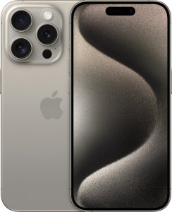 Smartfon Apple iPhone 15 Pro 128GB Natural Titanium (MTUX3) 1