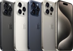 Smartfon Apple iPhone 15 Pro 128GB White Titanium (MTUW3) 6