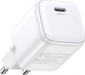 Ładowarka Ugreen Ładowarka sieciowa UGREEN 15324 Nexode mini, USB-C, PD3.0, QC4.0, GaN, 20W (biały) 2