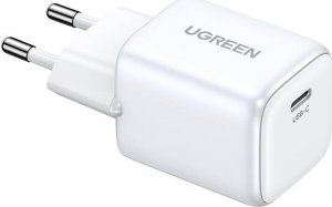 Ładowarka Ugreen Ładowarka sieciowa UGREEN 15324 Nexode mini, USB-C, PD3.0, QC4.0, GaN, 20W (biały) 4