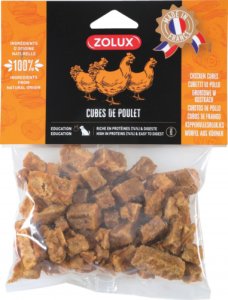 Zolux ZOLUX Duże kostki z kurczaka 150 g 1