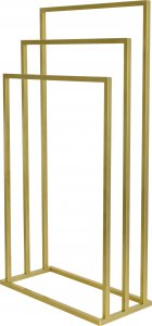 Sepio Złoty Stojak 3 ramienny do ubrań oraz bielizny 2