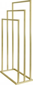 Sepio Złoty Stojak 3 ramienny do ubrań oraz bielizny 3