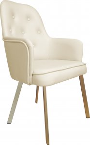 Atos Krzesło SARA noga Profil złota Vega02 1
