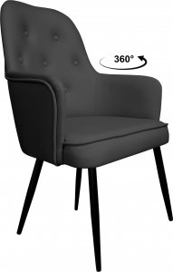 Atos Krzesło obrotowe SARA noga czarna Vega99 1