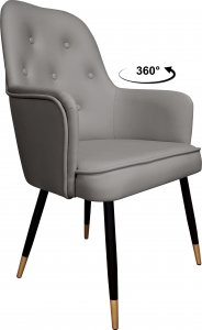 Atos Krzesło obrotowe SARA noga czarna/złota Vega83 1