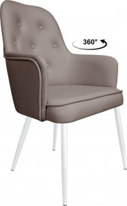 Atos Krzesło obrotowe SARA noga biała Vega26 1