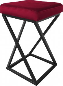 Atos Hoker krzesło barowe ZOA LOFT podstawa czarna MG31 1