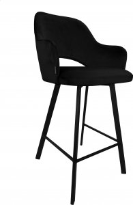 Atos Hoker krzesło barowe Milano podstawa Profil czarna MG19 1