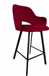 Atos Hoker krzesło barowe Milano podstawa Profil czarna MG31 1
