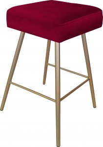 Atos Hoker krzesło barowe Max podstawa złota MG31 1