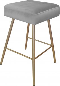 Atos Hoker krzesło barowe Max podstawa złota MG17 1