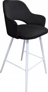 Atos Hoker krzesło barowe Milano podstawa biała MG19 1
