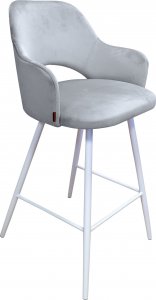 Atos Hoker krzesło barowe Milano podstawa biała MG39 1