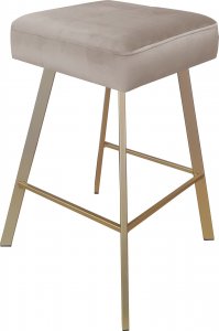 Atos Hoker krzesło barowe Max podstawa Profil złota MG09 1