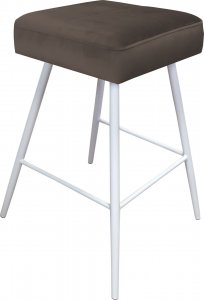 Atos Hoker krzesło barowe Max podstawa biała MG05 1
