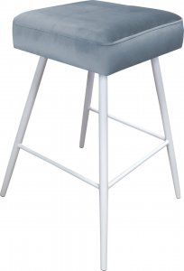 Atos Hoker krzesło barowe Max podstawa biała BL06 1