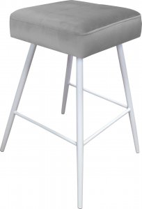 Atos Hoker krzesło barowe Max podstawa biała MG17 1
