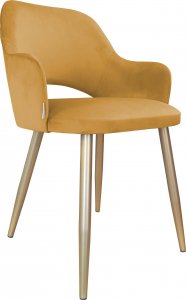 Atos Krzesło Milano noga złota MG15 1