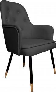Atos Krzesło SARA noga czarna/złota Vega99 1