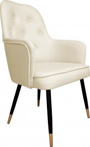 Atos Krzesło SARA noga czarna/złota Vega02 1