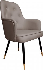 Atos Krzesło SARA noga czarna/złota Vega26 1