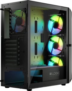 Obudowa Logic Concept Portos ARGB czarna (AT-PORTOS-10-0000000-0002) 2