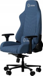 Fotel Lorgar LORGAR Ace 422, Gaming chair, Anti-stain durable fabric, 1.8 mm metal frame, multiblock mechanism, 4D armrests, 5 Star aluminium base, Class-4 gas lift, 75mm PU casters, Blue 2