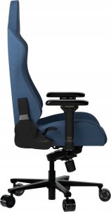 Fotel Lorgar LORGAR Ace 422, Gaming chair, Anti-stain durable fabric, 1.8 mm metal frame, multiblock mechanism, 4D armrests, 5 Star aluminium base, Class-4 gas lift, 75mm PU casters, Blue 3