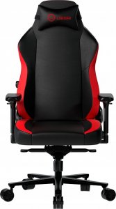 Fotel Lorgar LORGAR Embrace 533, Gaming chair, PU eco-leather, 1.8 mm metal frame, multiblock mechanism, 4D armrests, 5 Star aluminium base, Class-4 gas lift, 75mm PU casters, Black + red 1