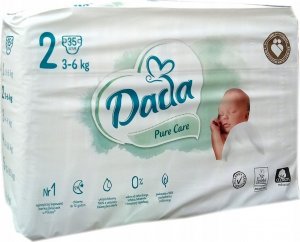 Pieluszki Dada Pure Care 2 2, 3-6 kg, 35 szt. 1