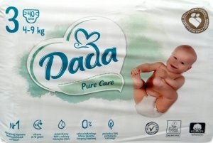 Dada Pieluchy Pure Care 3 3, 4-9 kg, 40 szt. 2
