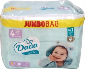 Dada Pieluchy Extra Soft 4 JumboBag 4, 7-16 kg, 82 szt. 2