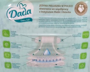 Dada Pieluchy Dada Extra Soft 6 JumboBag - 66szt 3