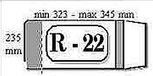 IKS OkĹ‚adka regulowana R-22 1