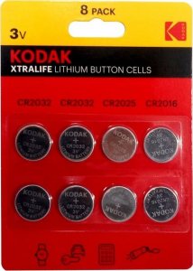Kodak Baterie Kodak 4xCR2032, 2xCR2025, 2xCR2016 1