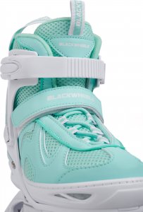 Rolki Blackwheels Flex Pro rekreacyjne regulowane miętowe r. M 34-37 8