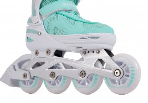 Rolki Blackwheels Flex Pro rekreacyjne regulowane miętowe r. L 38-41 6