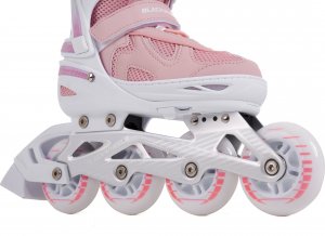 Rolki Blackwheels Flex Pro rekreacyjne regulowane różowe r. L 38-41 6