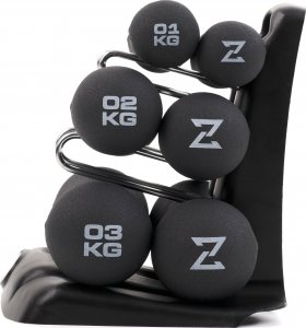 Zipro Zestaw hantli neoprenowych 12 kg 2