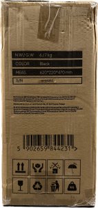 Zipro Materac gimnastyczny 4-częściowy Zipro 180 cm x 60 cm x 5 cm czarny 13