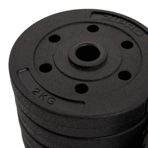 Zipro Sztanga i hantle z zestawem obciążeń bitumicznych 20 kg 7