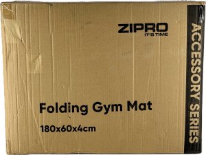Zipro Materac gimnastyczny 4-częściowy Zipro 180 cm x 60 cm x 4 cm czarny 11