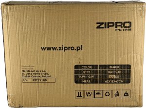 Zipro Materac gimnastyczny 4-częściowy Zipro 180 cm x 60 cm x 4 cm czarny 12