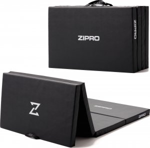 Zipro Materac gimnastyczny 4-częściowy Zipro 195 cm x 80 cm x 5 cm czarny 1
