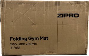 Zipro Materac gimnastyczny 4-częściowy Zipro 195 cm x 80 cm x 5 cm czarny 12