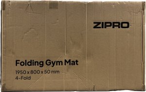Zipro Materac gimnastyczny 4-częściowy Zipro 195 cm x 80 cm x 5 cm czarny 14