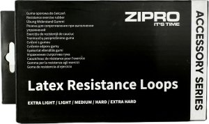 Zipro Mini Band Mini Band Latex różne poziomy oporu w zestawie szary 5 szt. 7